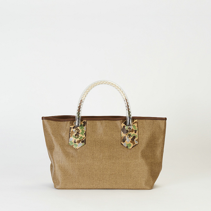 FLOATING PEARL HANDLE TOTE BAG / MEDIUM ｜ PRODUCTS ｜ carnet カルネ