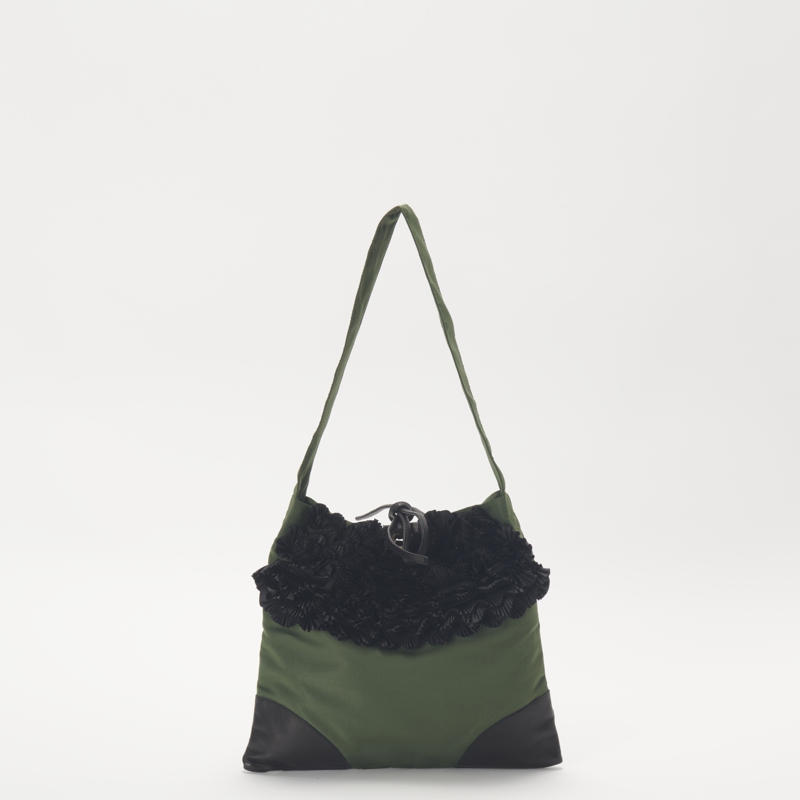ONE SHOULDER FRILL BAG /SMALL