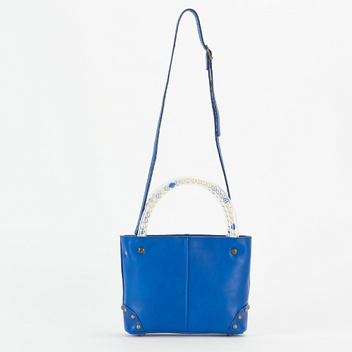 Pearl Handle Tote Small / Floating Painted Pearl