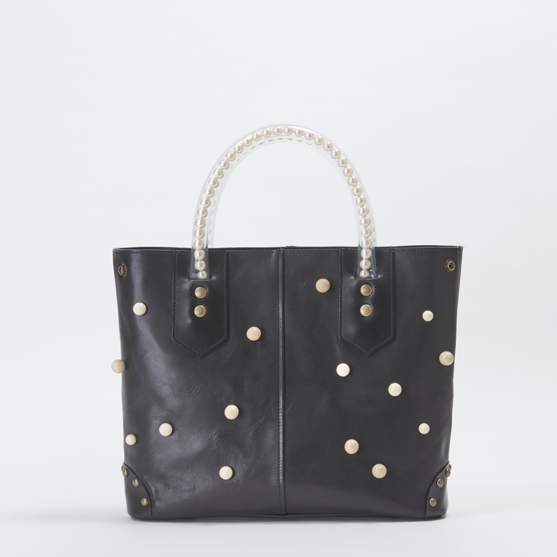 Pearl Handle Tote Medium / Floating Pearl